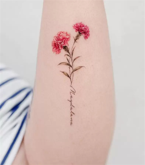 Tatouage de l'œillet